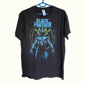 Black panther graphic t shirt marvel